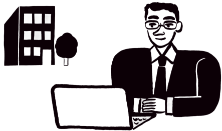 働く人のイラスト